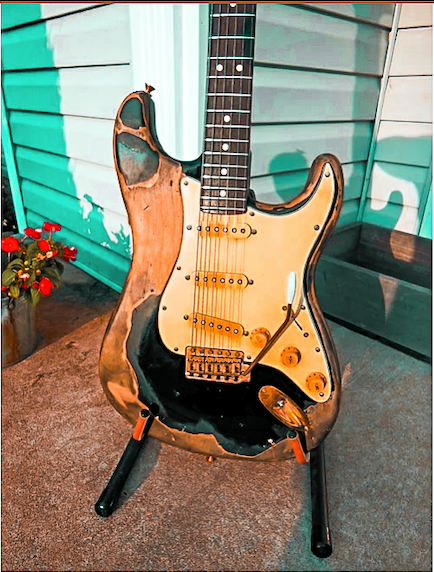Fender John Mayer Black One Relic Clone — Paul's Boutique